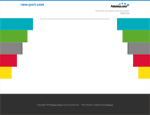 Tablet Screenshot of new-port.com